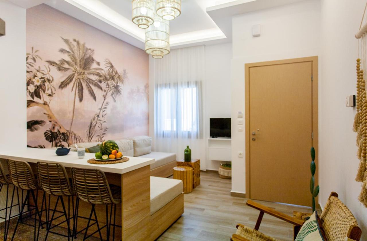 Blue Jasmine Apartments Hriszí Aktí Haniá Kültér fotó