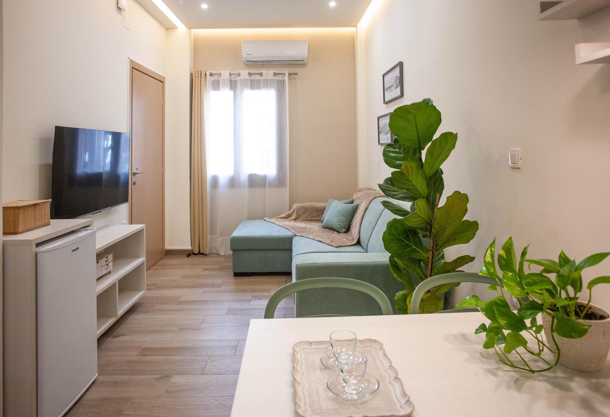 Blue Jasmine Apartments Hriszí Aktí Haniá Kültér fotó