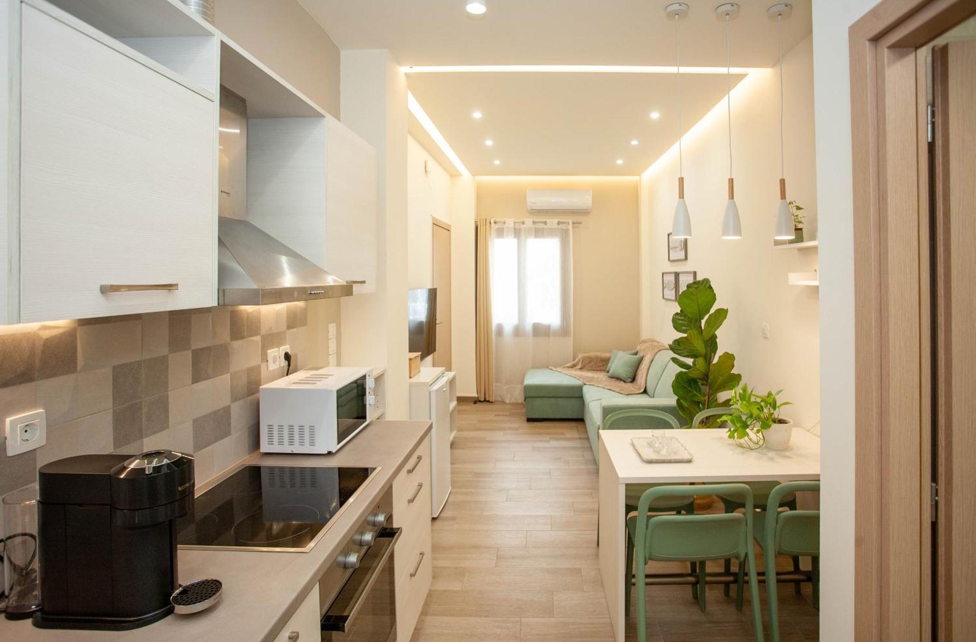 Blue Jasmine Apartments Hriszí Aktí Haniá Kültér fotó