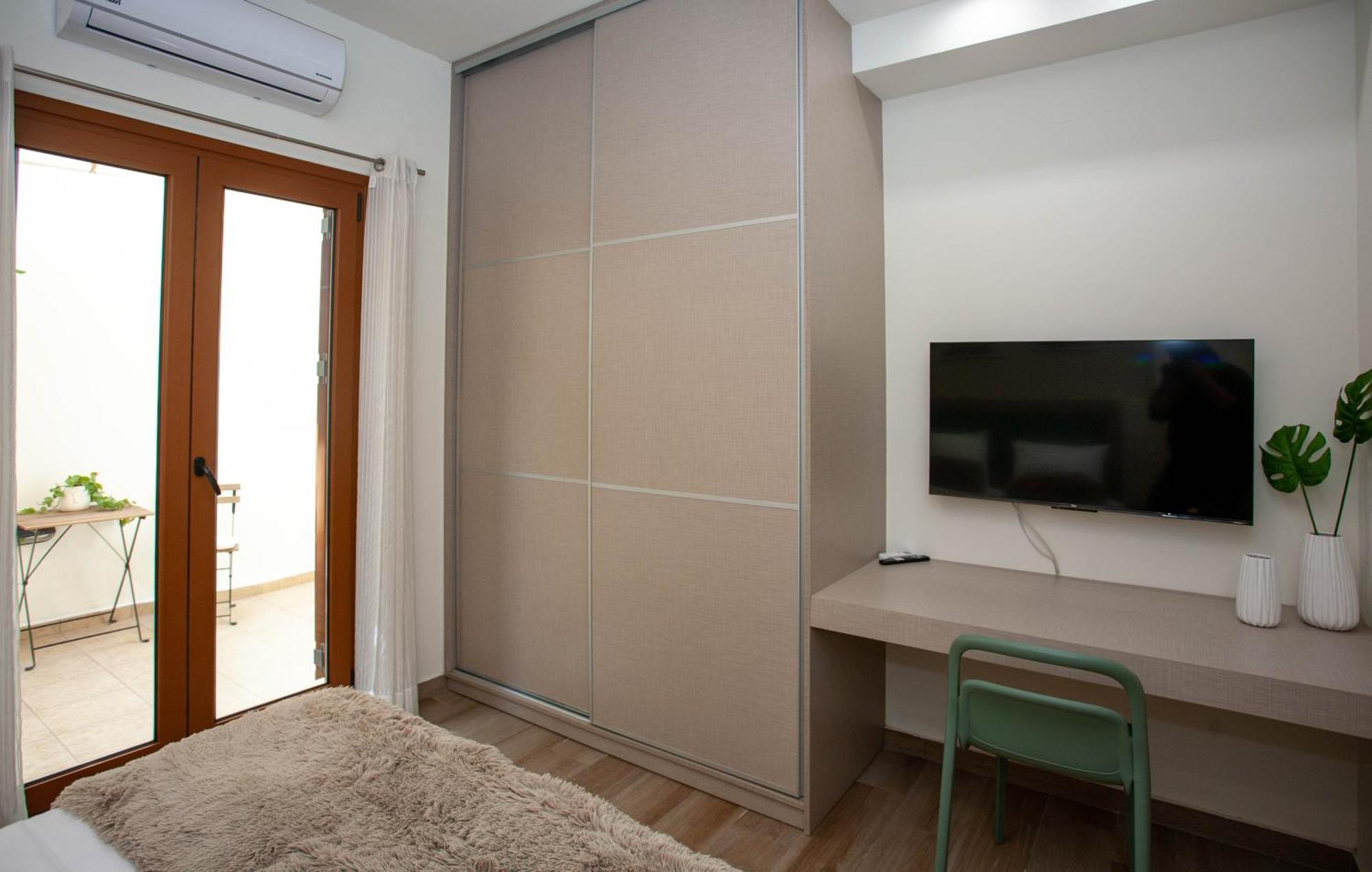 Blue Jasmine Apartments Hriszí Aktí Haniá Kültér fotó