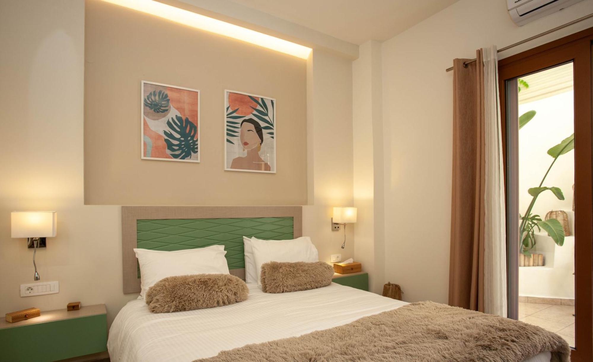 Blue Jasmine Apartments Hriszí Aktí Haniá Kültér fotó